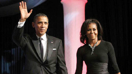 أوباما وزوجته يحتفلان بـ «يوم الجاز» في حديقة البيت الأبيض
