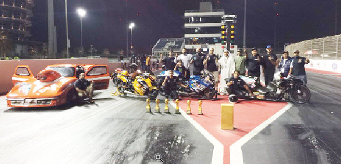  المتسابقون الكويتيون يحصدون المراكز الأولى في بطولة البحرين لسباق السرعة 