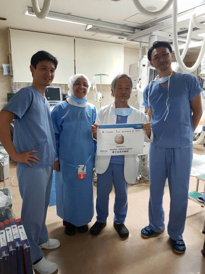 طبيبة كويتية تدرب اطباء يابانيين على تقنية تركيب منظمات القلب 