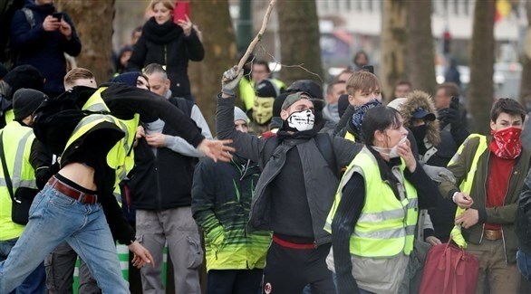 بلجيكا: اعتقال 100 من "السترات الصفراء"