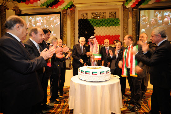 سفارة الكويت في ايطاليا تحتفل بالاعياد الوطنية 