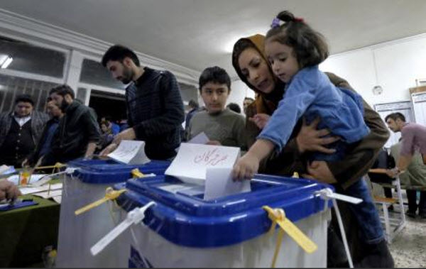 بدء جولة الإعادة في الانتخابات البرلمانية بإيران