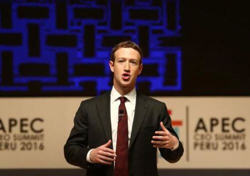 رئيس فيسبوك يحذر من تغير الفكر العالمي