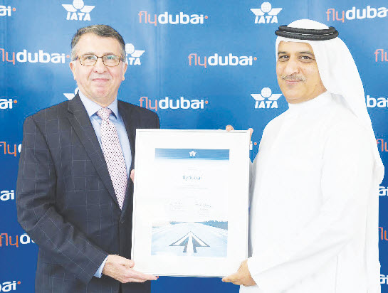   «فلاي دبي» تنضم إلى عضوية «IATA» في الشرق الأوسط وشمال أفريقيا