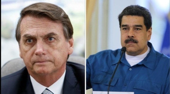 مادورو يتهم بولسونارو بالتسبب في حرائق الأمازون