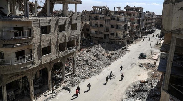 مقتل 5 أطفال بانفجار لغم في الغوطة الشرقية
