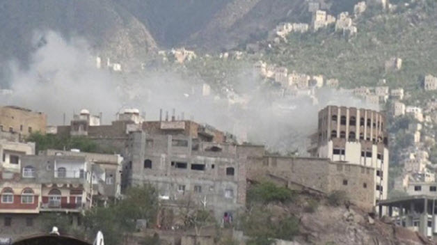 مقتل وإصابة 27 شخصا في قصف حوثي على مواقع للمقاومة وأحياء سكنية بتعز