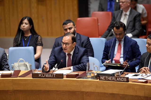 الكويت: سنواصل دعم مساعي الامم المتحدة للتصدي لتحديات ظاهرة التغير المناخي
