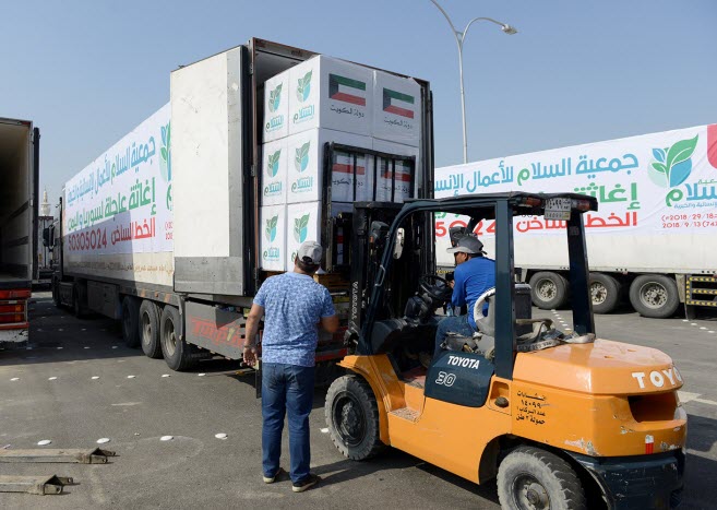 "السلام الإنسانية" تطلق حملة "شاحنات الكويت" لإغاثة السوريين واليمنيين
