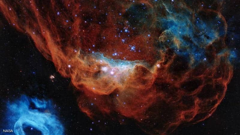 ناسا تنشر صورة " الشعاب الكونية" المشتعلة في الفضاء 