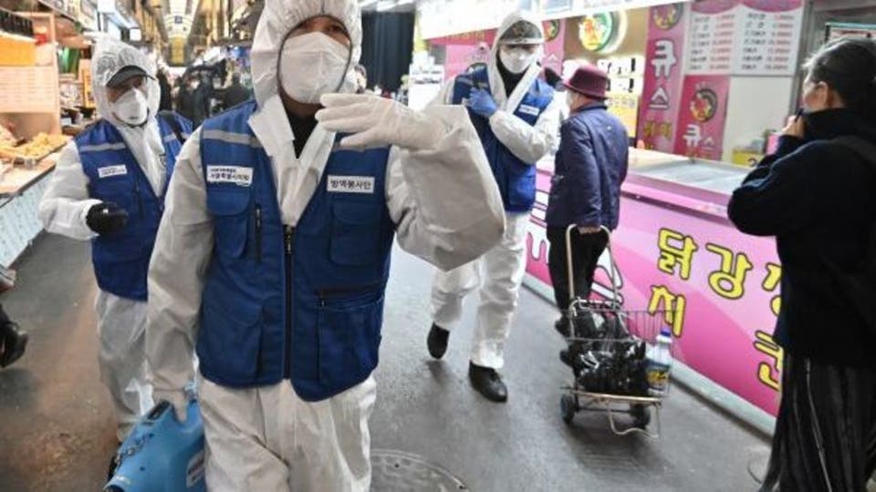 كوريا الجنوبية تعلن ارتفاع الإصابات بفيروس "كورونا" إلى 893 حالة 