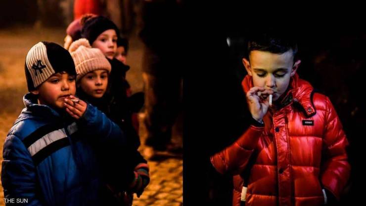 مهرجان أوروبي يثير الغضب.. الآباء يعطون أطفالهم السجائر