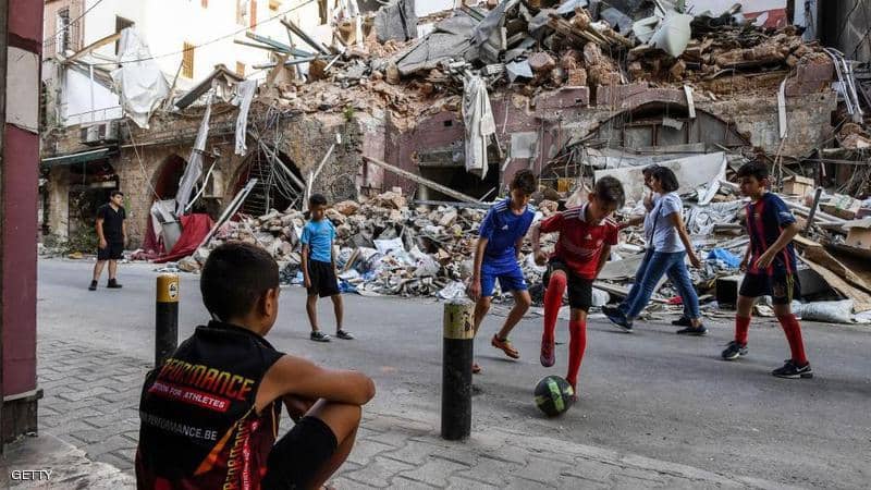 ربع أطفال بيروت دون تعليم.. والسبب انفجار المرفأ