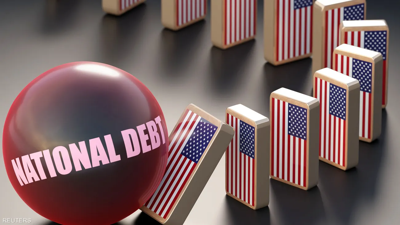  الديون الأمريكية تتخطى 34 تريليون دولار للمرة الأولى