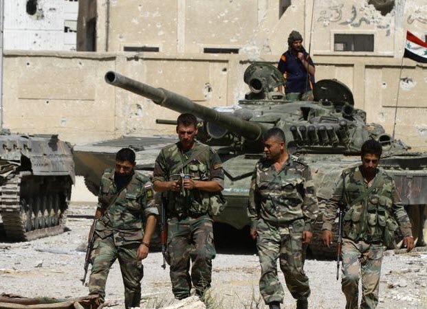 النظام السوري يحشد لهجوم بري جديد في حلب