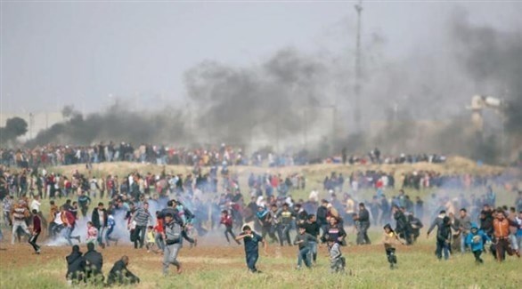 إصابة 115 فلسطينياً برصاص الاحتلال على حدود قطاع غزة