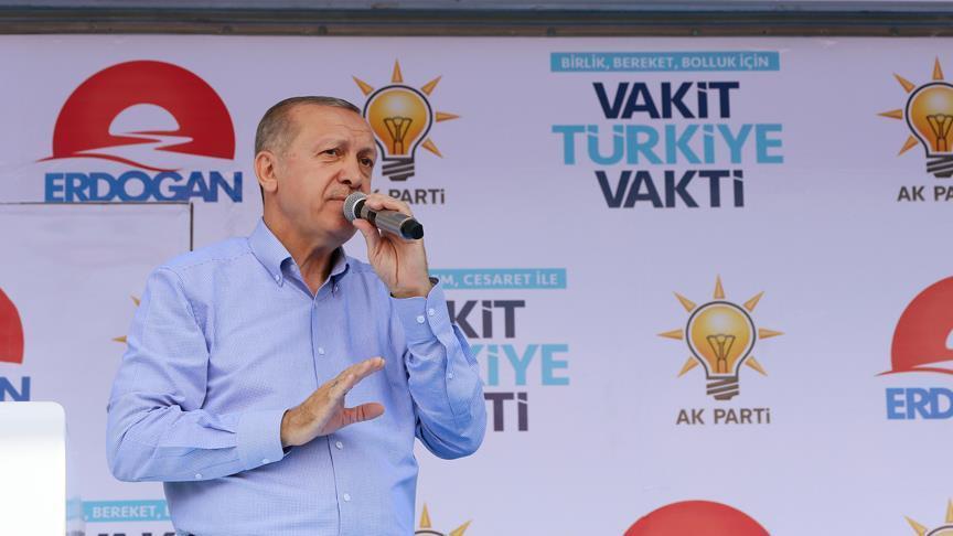 أردوغان يعلن تحييد 4480 إرهابيا في عفرين