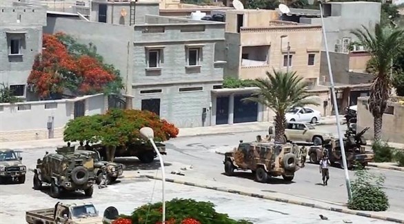 الجيش الليبي يمشط مناطق في درنة