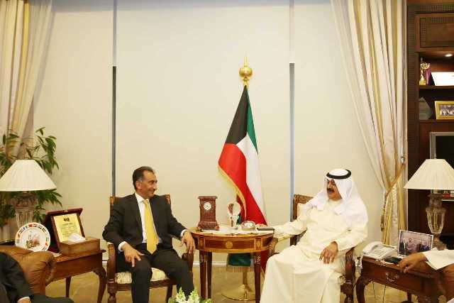 نائب وزير الخارجية يجتمع مع وكيل وزارة الخارجية العراقي