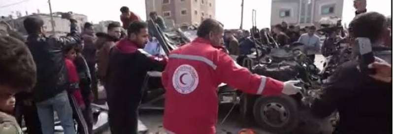  قصف إسرائيلي يستهدف شاحنة مساعدات تابعة لجمعية «تكوين» الكويتية