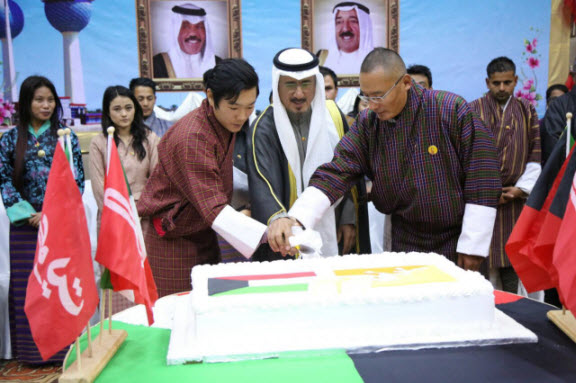 سفارة دولة الكويت لدى بوتان تحتفل بالأعياد الوطنية 