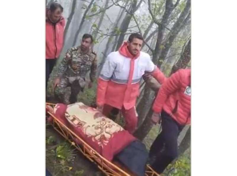  الهلال الأحمر الإيراني يعلن انتشال جثث ضحايا تحطم المروحية بما فيها جثة رئيسي