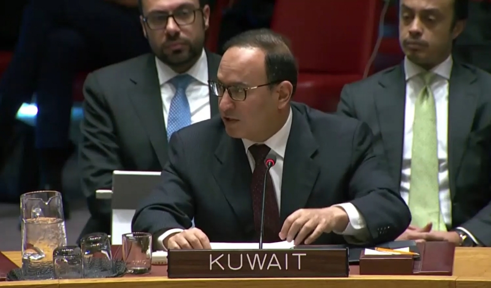 الكويت: مجلس الأمن عاجز عن الاضطلاع  بمسؤولياته تجاه الأزمة السورية