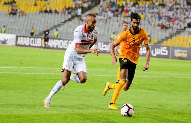 القادسية يودع كأس زايد للأندية العربية لكرة القدم بتعادله أمام الزمالك