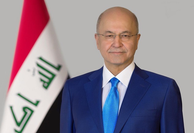 الرئيس العراقي يؤكد أهمية تهيئة مناخ إيجابي يدعم عودة النازحين إلى مدنهم