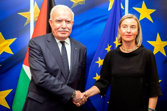 موغيريني تبحث مع المالكي العلاقات بين الاتحاد الأوروبي وفلسطين 