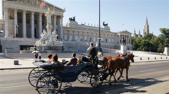 عطلة رسمية للأحصنة في فيينا بسبب الطقس الحار 
