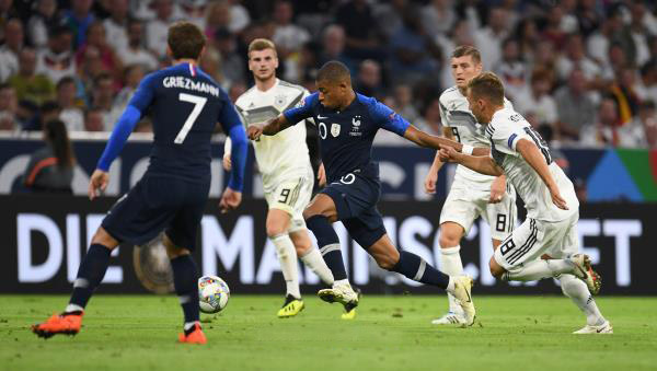 تعادل فرنسا وألمانيا في دوري الأمم الأوروبية