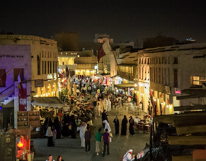  انتعاش كبير لحركة البيع بالأسواق والمجمعات التجارية في قطر 