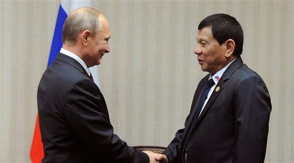 بوتين يلتقي الرئيس الفلبيني اليوم في موسكو 