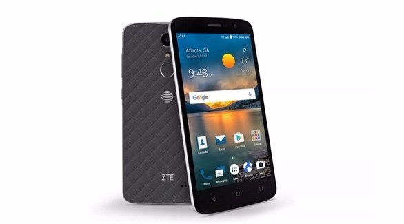 "ZTE" تطلق هاتفاً مع حساس بصمة بسعر لا يتجاوز 100 دولار