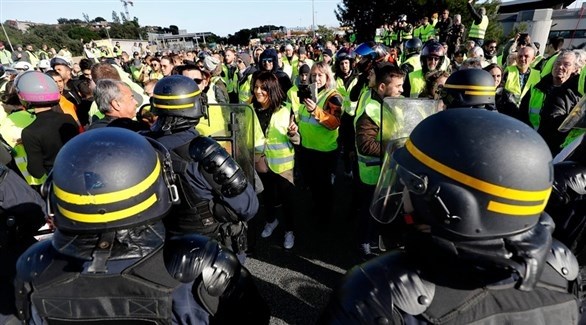 مصرع متظاهرة وإصابة 47 في احتجاجات بفرنسا
