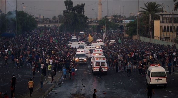 11 قتيلاً بينهم شرطي في احتجاجات ليلية جنوب العراق
