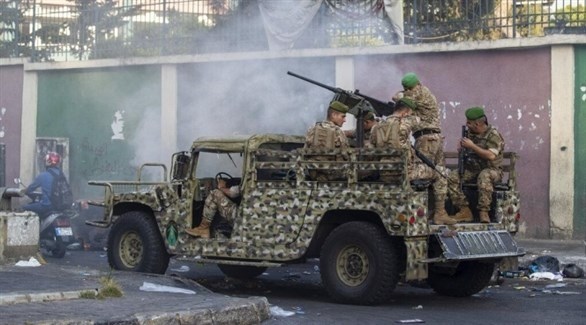 لبنان: مسلحون يهاجمون عدة مواقع عسكرية للجيش