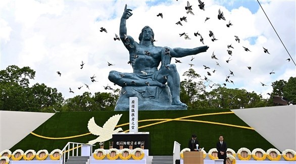 ناغاساكي تحيي ذكرى مرور 75 عاماً على قصفها بقنبلة نووية