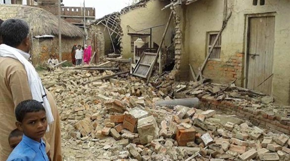 زلزال بـ6.1 درجات يضرب الحدود بين ميانمار والهند