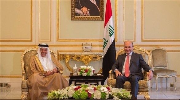 الرئيس العراقي يأمل بتطور العلاقات مع الخليج