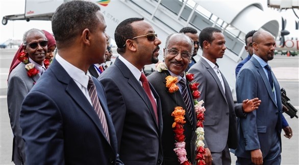 زعيما اثيوبيا واريتريا يلتقيان بعد سنوات من العداء