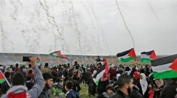 إصابة فلسطيني في احتجاجات "جمعة النذير" بغزة