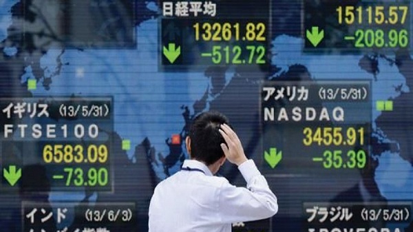 تراجع الأسهم اليابانية في بورصة طوكيو اليوم 