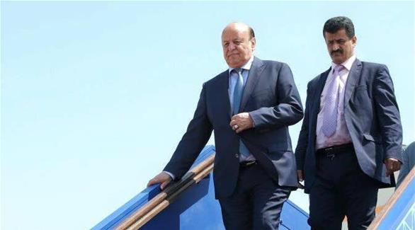 الرئيس اليمني يغادر الرياض متجهاً إلى أندونيسيا