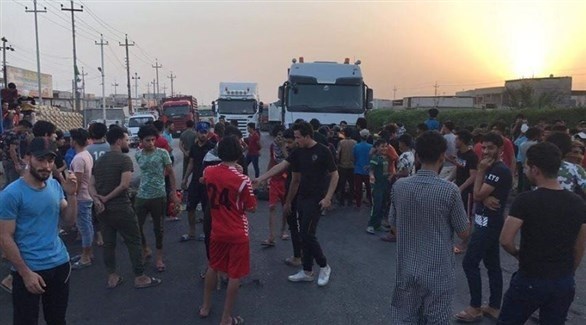 العراق: تظاهرة شعبية وخيم اعتصام في البصرة