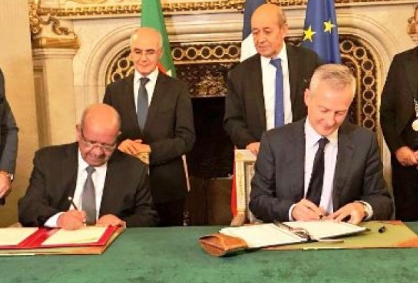 الجزائر وفرنسا توقعان اتفاقا لإنشاء صندوق استثمار مشترك 