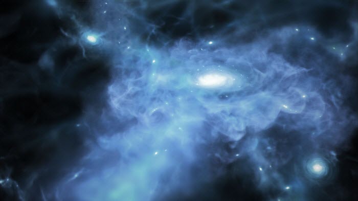  علماء فلك يرصدون  ولادة 3 من المجرات الأولى في الكون