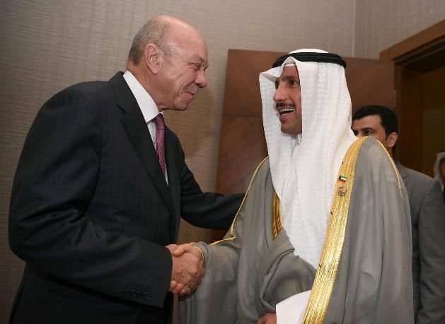 رئيس مجلس الأمة يلتقي رئيس مجلس الأعيان الأردني في أنطاليا 