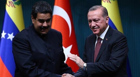 أردوغان في فنزويلا لتوقيع اتفاقيات مع حليفه مادورو